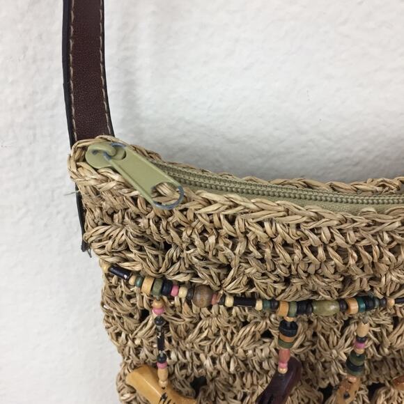 Cappelli | Straw Animal Shoulder Bag - Picture 5 of 7